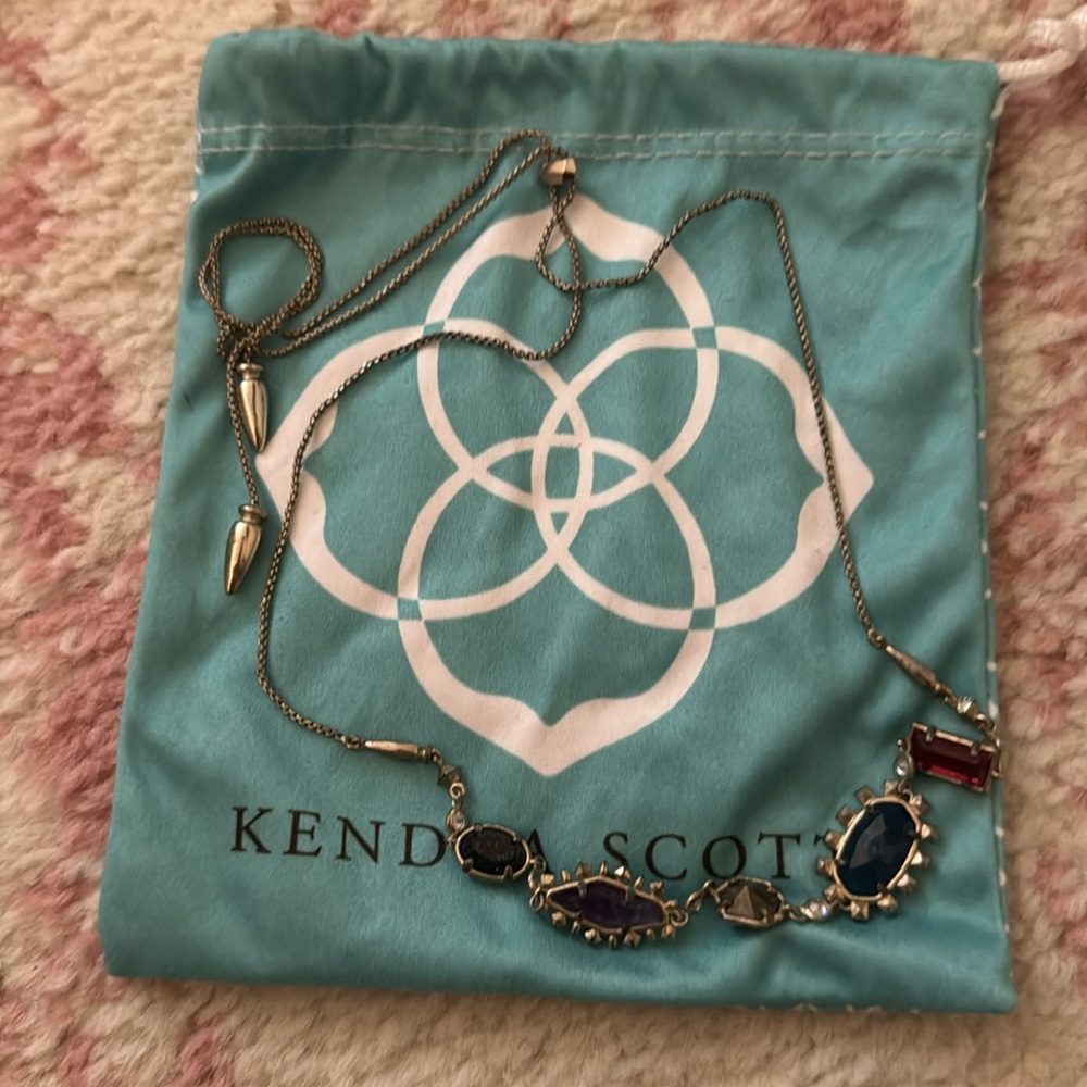 Kendra Scott necklace choker multi color